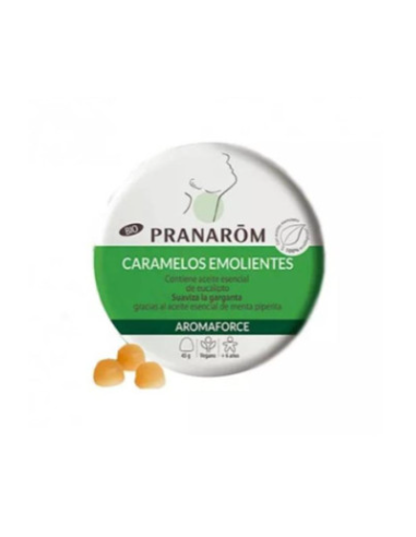 PRANAROM AROMAFORCE CARAMELOS EMOLIENTES EUCALIP