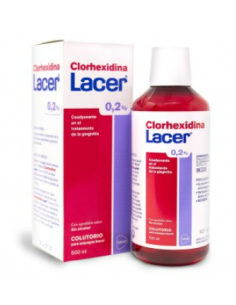 LACER COLUTORIO CLORHEXIDINA 0.2% 1 ENVASE 500 M