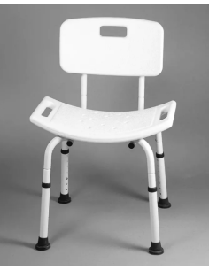 SILLA PARA BAÑO ALUMINIO SAMBA AD537A