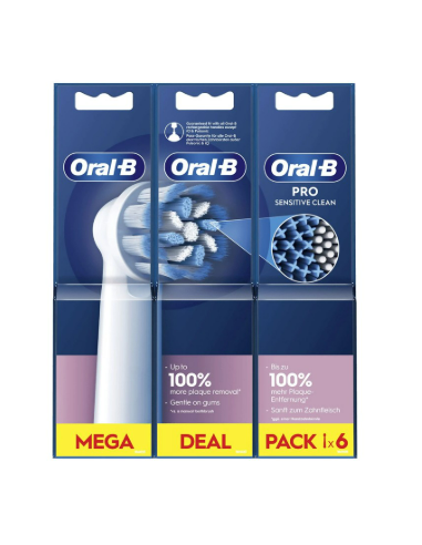 CEPILLO DENTAL ELECTRICO RECAMBIO ORAL-B SENSITI