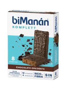 BIMANAN BEKOMPLETT CHOCOLATE CRUJIENTE 8BAR.