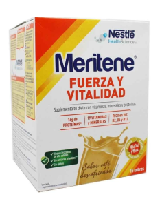 MERITENE 30 G 15 U CAFE DESCAFEINADO