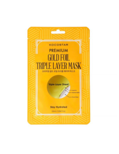 KOCOSTAR GOLD FOIL TRIPLE LAYER MASK
