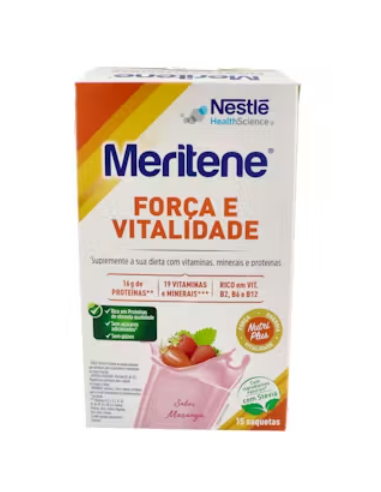 MERITENE ACTIVE SENIOR BATIDO FRESA 15 SOB 30 G
