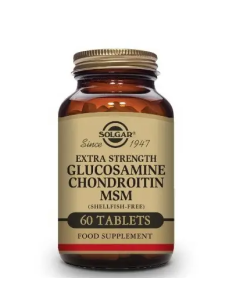 SOLGAR GLUCOSAMINA CONDROITIN MSM 60 TABLE.